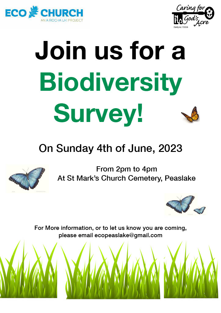 Eco church biodiversity survey